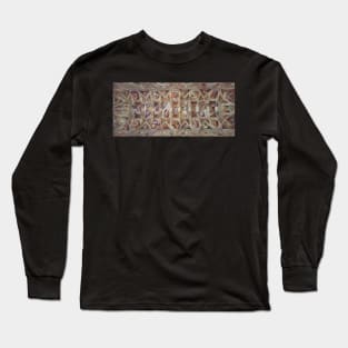 The Sistine Chapel - Michelangelo Long Sleeve T-Shirt